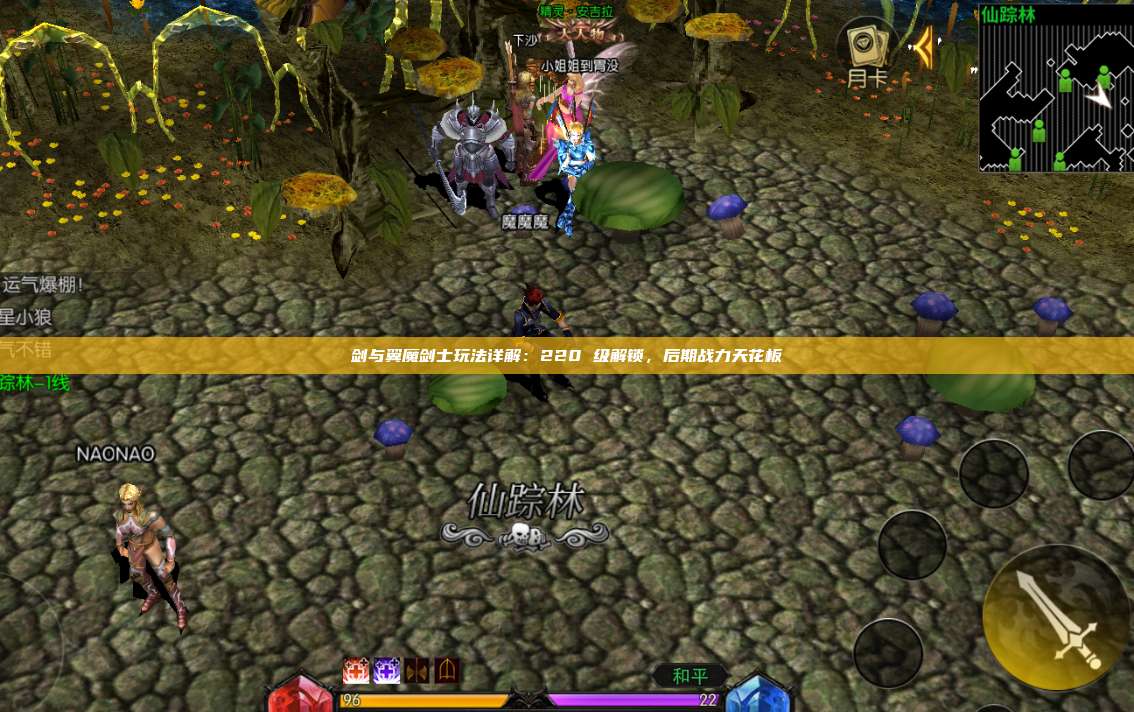 剑与翼魔剑士玩法详解：220 级解锁，后期战力天花板